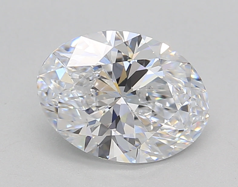 IGI Certified 1.50 CT Oval Lab-Grown Diamond: D VS1