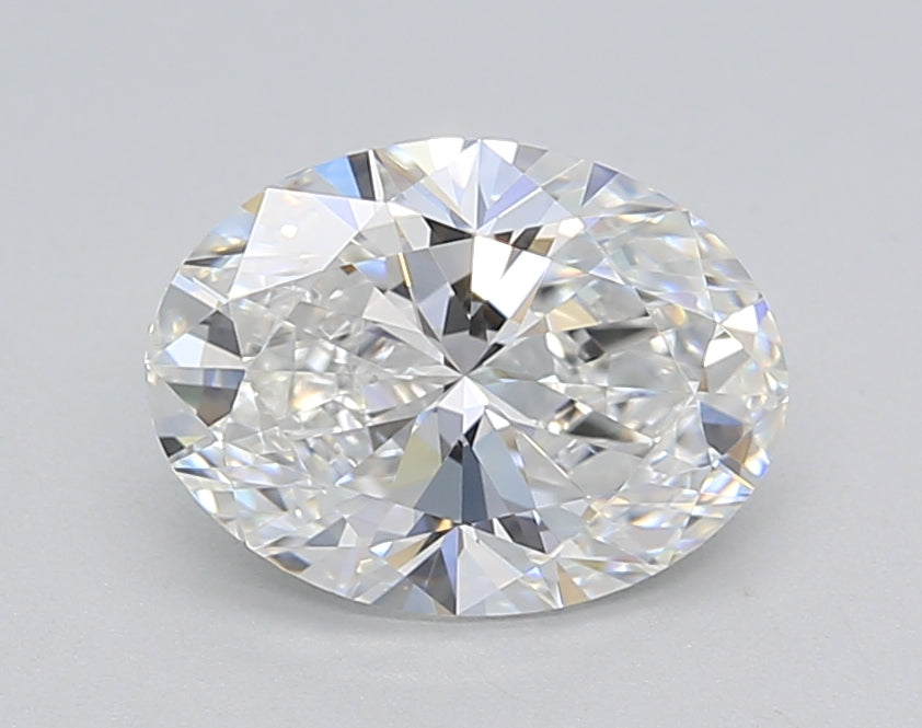 IGI Certified 1.50 CT Oval Lab-Grown Diamond: E Color, VVS1 Clarity