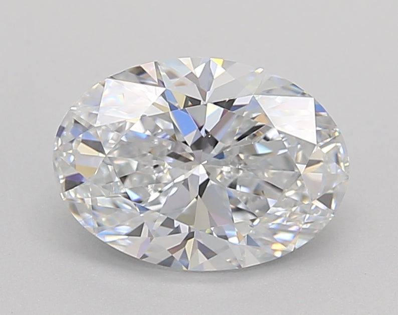 IGI Certified 1.50 CT Oval Lab-Grown Diamond, E Color, VS1 Clarity