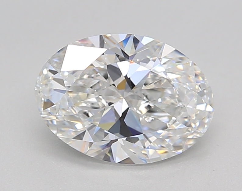 IGI Certified 1.50 CT Oval Lab-Grown Diamond, E Color, VS1 Clarity