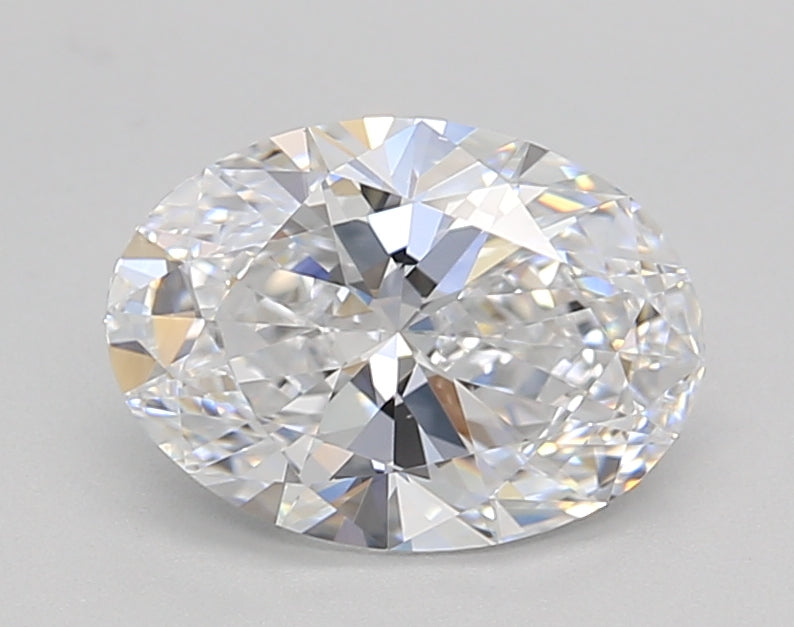 IGI Certified 1.50 CT Oval Lab Grown Diamond - D Color, VS1 Clarity