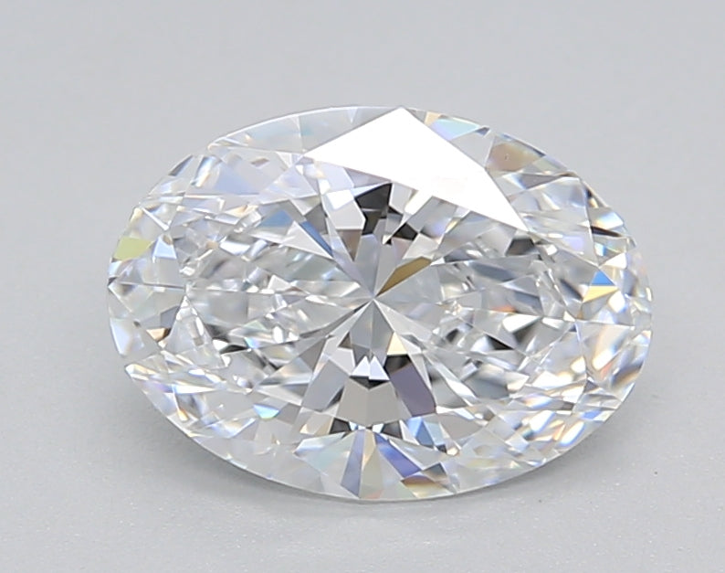 IGI Certified 1.50 CT Oval Lab Grown Diamond - D Color, VS1 Clarity