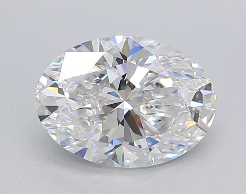 IGI Certified 1.50 CT Oval Lab Grown Diamond - D Color, VS1 Clarity