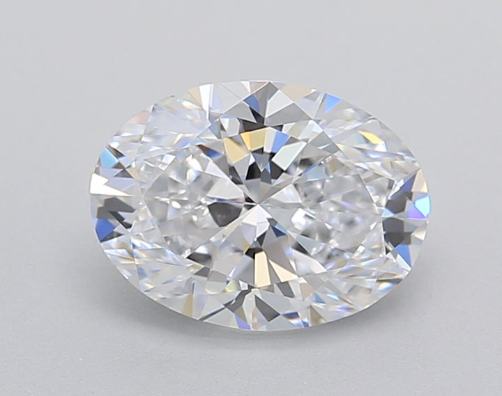 IGI Certified 1.50 CT Oval Lab Grown Diamond - D Color, VVS1 Clarity