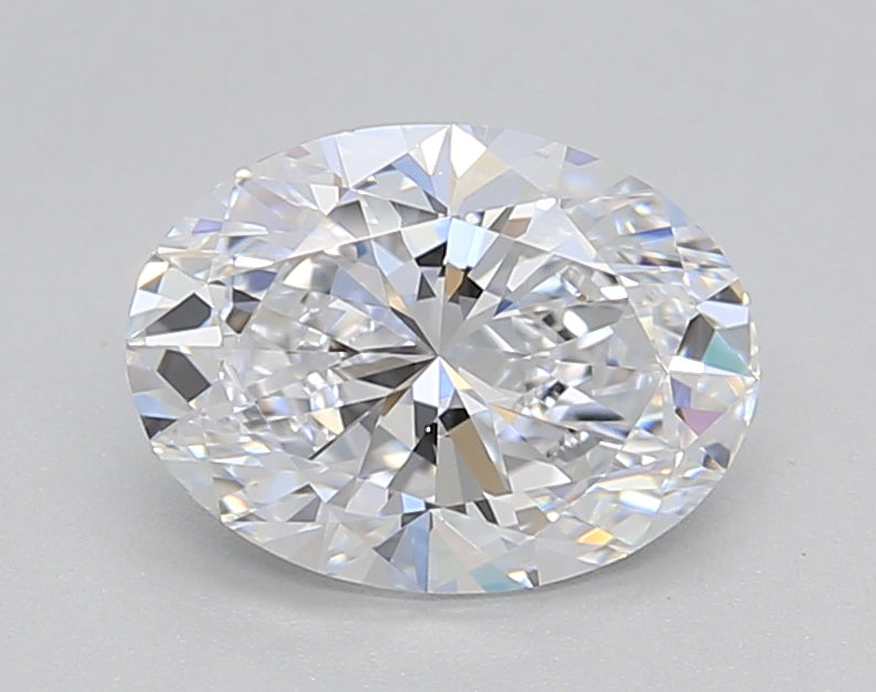 IGI Certified 1.50 CT Oval Lab Grown Diamond - D Color, VVS1 Clarity
