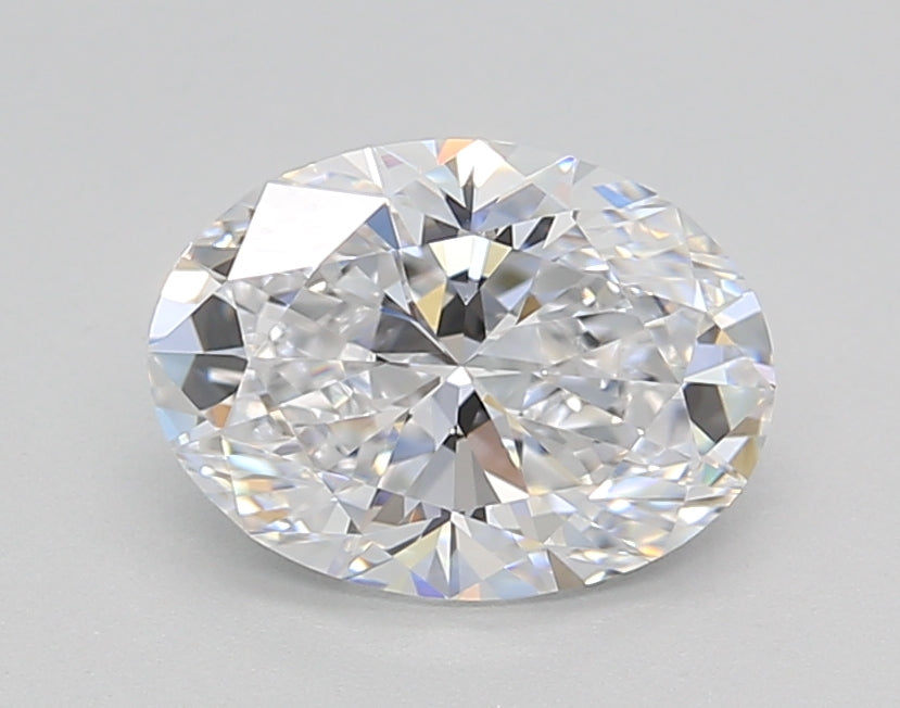 IGI Certified 1.50 CT Oval Lab Grown Diamond - D Color, VVS1 Clarity