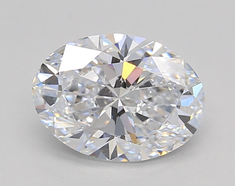 IGI Certified 1.50 CT Oval Lab Grown Diamond - D Color, VVS1 Clarity