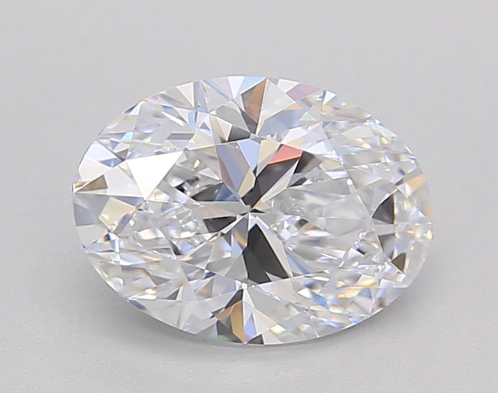 IGI Certified 1.50 CT Oval Lab Grown Diamond - D Color, VVS1 Clarity