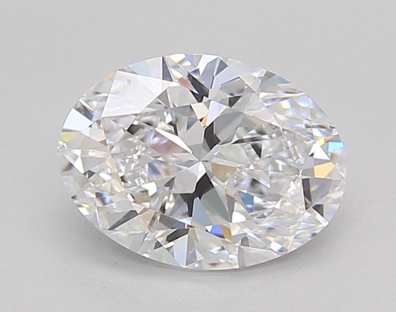 IGI Certified 1.50 CT Oval Lab Grown Diamond - D Color, VVS1 Clarity