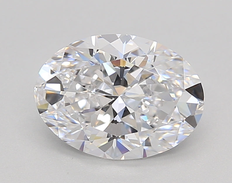 IGI Certified 1.50 CT Oval Lab Grown Diamond - D Color, VVS1 Clarity