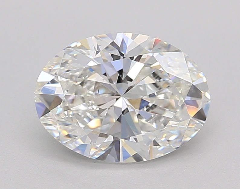 IGI Certified 1.50 CT Oval Lab Grown Diamond - F Color, VVS2 Clarity