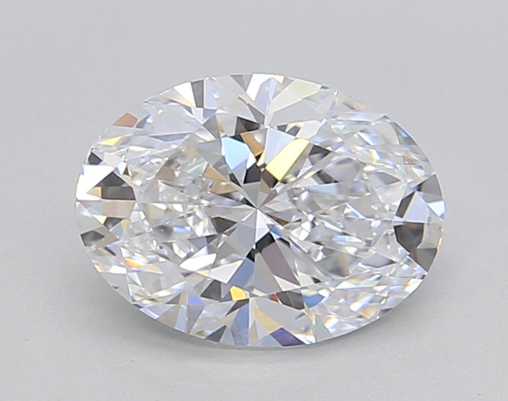 IGI Certified 1.50 CT Oval Lab Grown Diamond: D Color, VVS2 Clarity