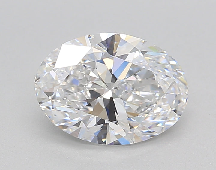 IGI Certified 1.50 CT Oval Lab Grown Diamond: D Color, VVS2 Clarity
