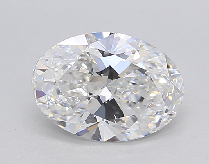 IGI Certified 1.50 CT Oval Lab Grown Diamond: D Color, VVS2 Clarity