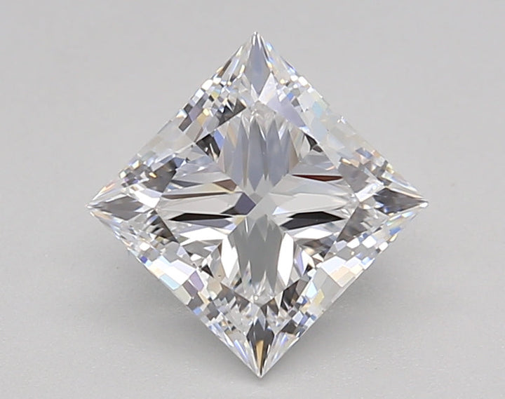 IGI Certified 1.50 CT Princess Cut Lab Grown Diamond - D Color, Stunning VS1 Clarity