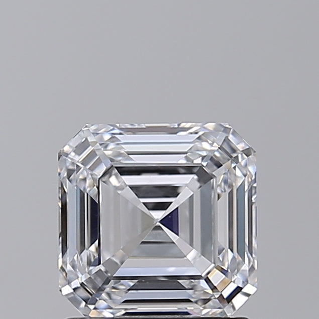 IGI Certified 1.50 CT Square Emerald Cut Lab-Grown Diamond