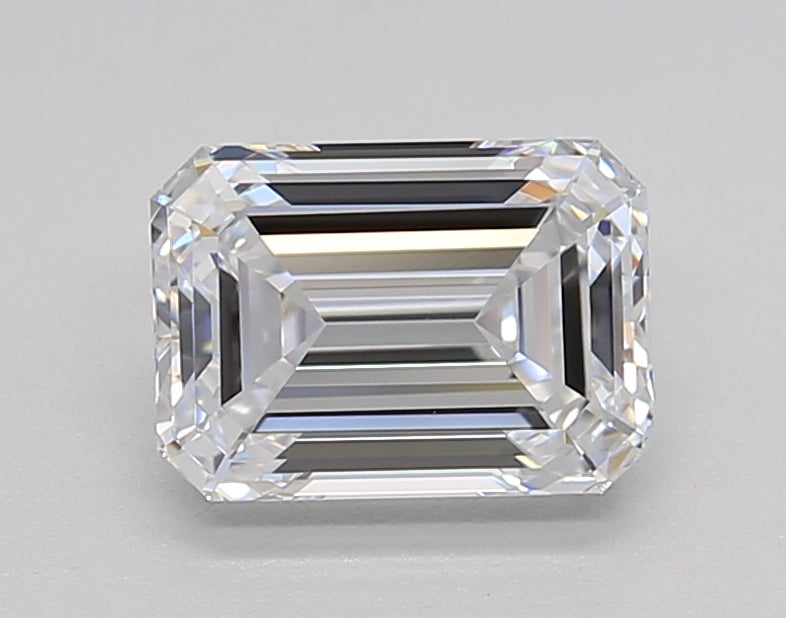 IGI Certified 1.50 ct. HPHT Lab-Grown Emerald Cut Diamond - D IF
