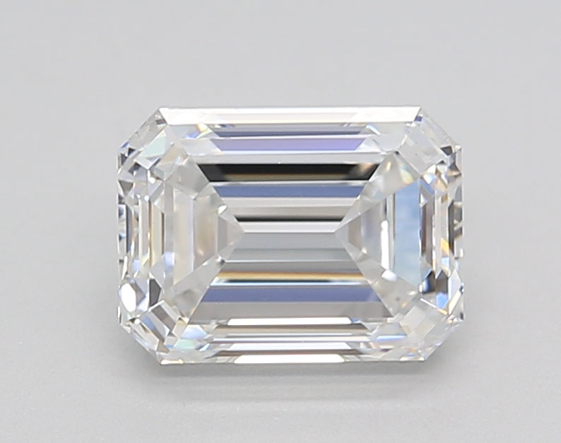 IGI Certified 1.50 ct. HPHT Lab-Grown Emerald Cut Diamond - E VS1