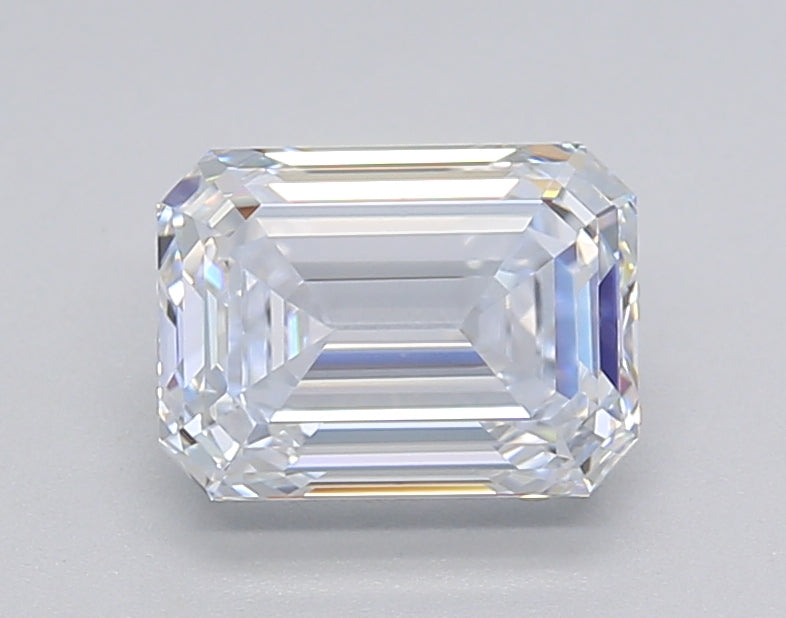 IGI Certified 1.50 ct. HPHT Lab-Grown Emerald Cut Diamond - F VS1