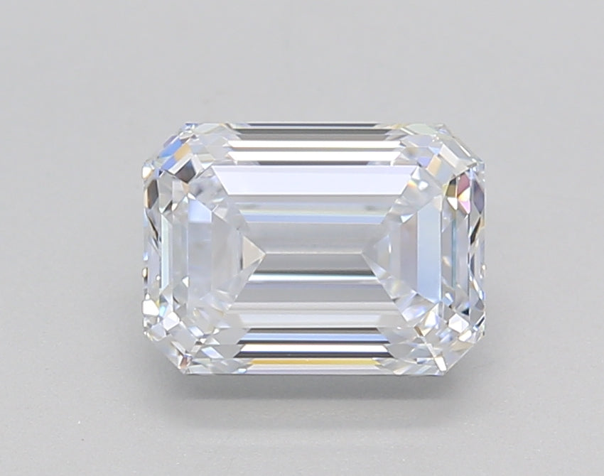 IGI Certified 1.50 ct. HPHT Lab-Grown Emerald Cut Diamond - F VS1