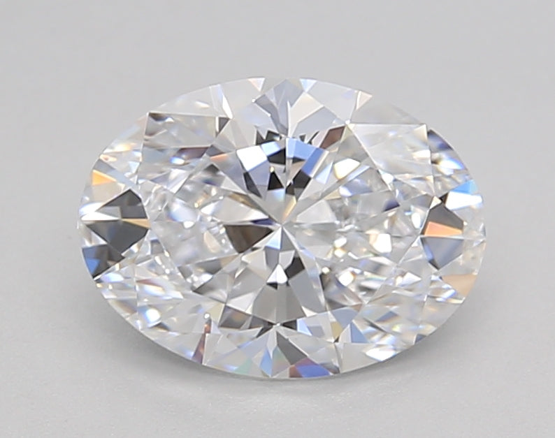 IGI Certified 1.51 CT D Color VS1 Oval Cut HPHT Lab-Grown Diamond