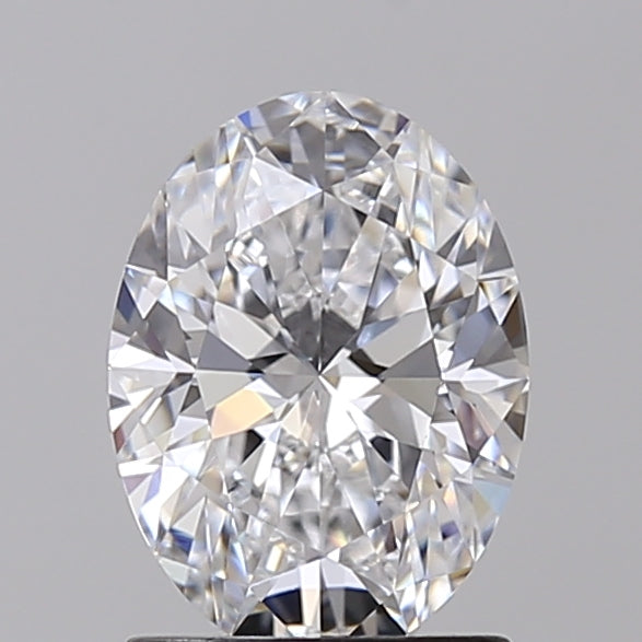 IGI Certified 1.51 CT D Color VS1 Oval HPHT Lab-Grown Diamond