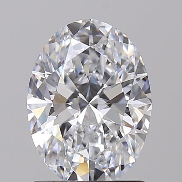 IGI Certified 1.51 CT E Color VS1 Oval Cut Lab-Grown Diamond