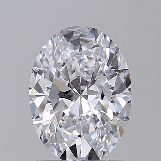 IGI Certified 1.51 CT Oval Cut HPHT Lab-Grown Diamond