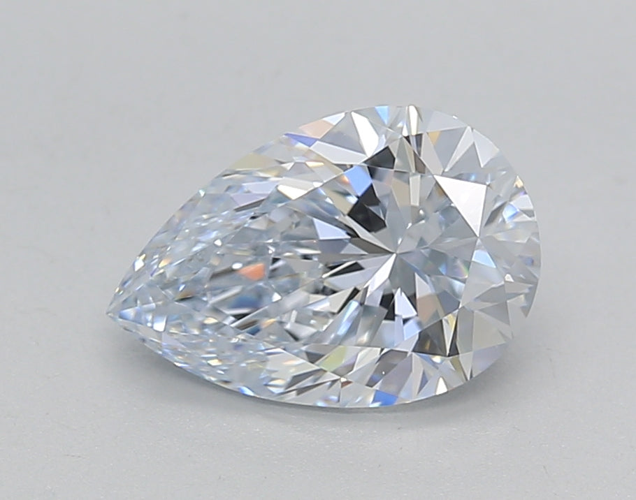 IGI Certified 1.51 CT Pear Cut Lab Grown Diamond, VVS2/H Color