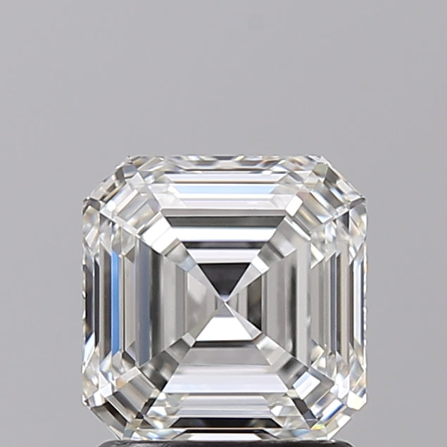 IGI Certified 1.51 CT Square Emerald Cut Lab-Grown Diamond - VVS2 Clarity, F Color