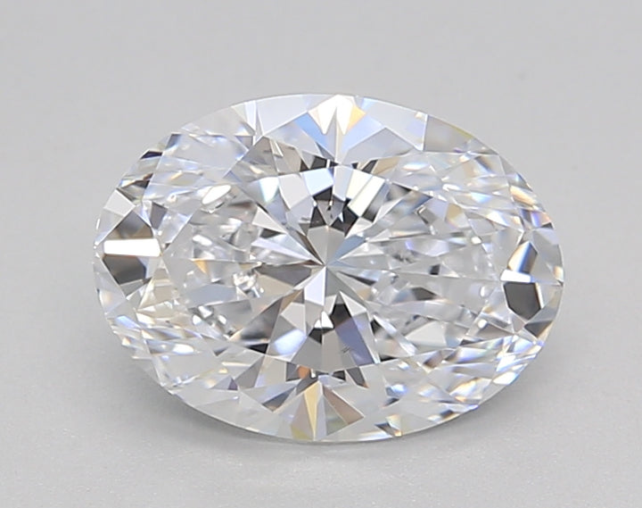 IGI Certified 1.52 CT Oval Cut Lab-Grown Diamond - D Color, VS2 Clarity