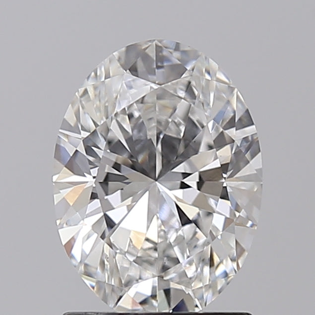 IGI Certified 1.52 CT Oval Cut Lab-Grown Diamond, E Color, VS2 Clarity