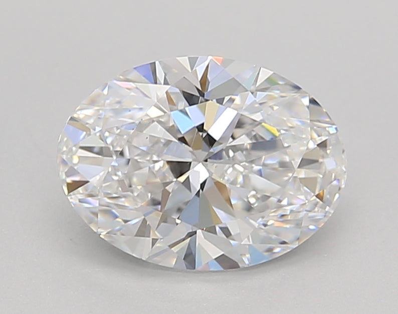 IGI Certified 1.52 CT Oval Cut Lab-Grown Diamond with D Color and VS2 Clarity