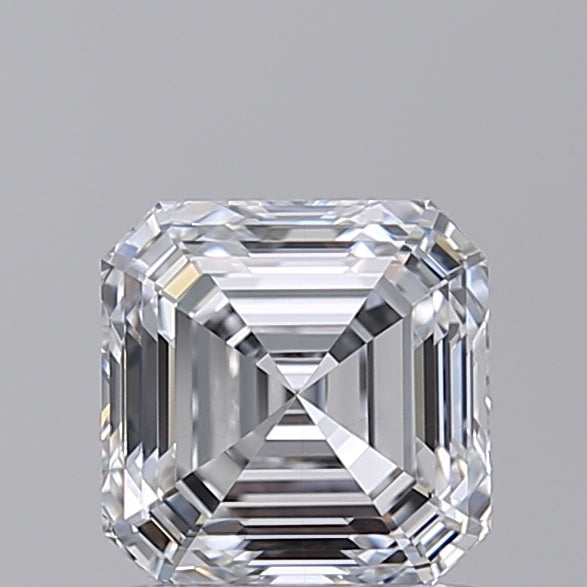 IGI Certified 1.52 CT Square Emerald Cut Lab Grown Diamond, D Color, VS1 Clarity