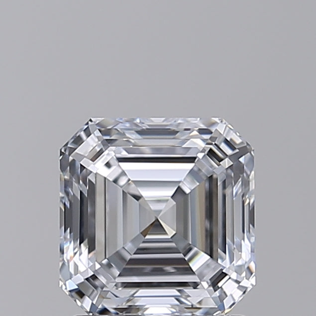 IGI Certified 1.53 CT Square Emerald Cut Lab Grown Diamond, E Color, VS1 Clarity