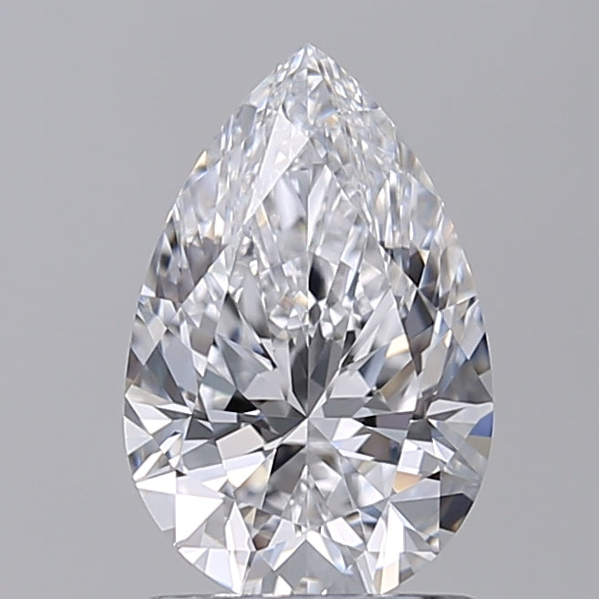 IGI Certified 1.54 CT Pear Cut Lab Grown Diamond, VVS2/D Color