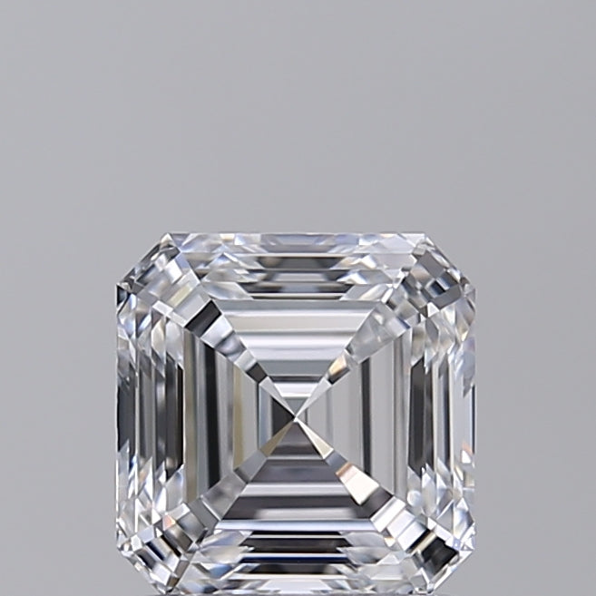 IGI Certified 1.54 CT Square Emerald Cut HPHT Lab-Grown Diamond