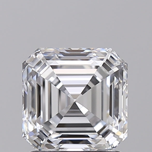 IGI Certified 1.55 CT Square Emerald Cut HPHT Lab-Grown Diamond