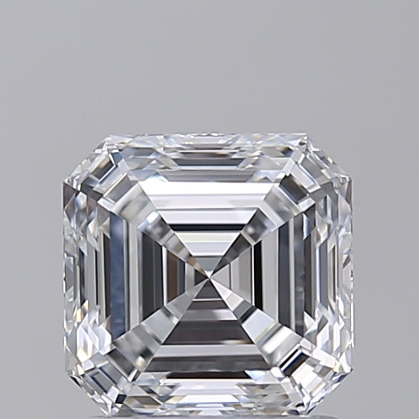 IGI Certified 1.55 CT Square Emerald Cut HPHT Lab-Grown Diamond