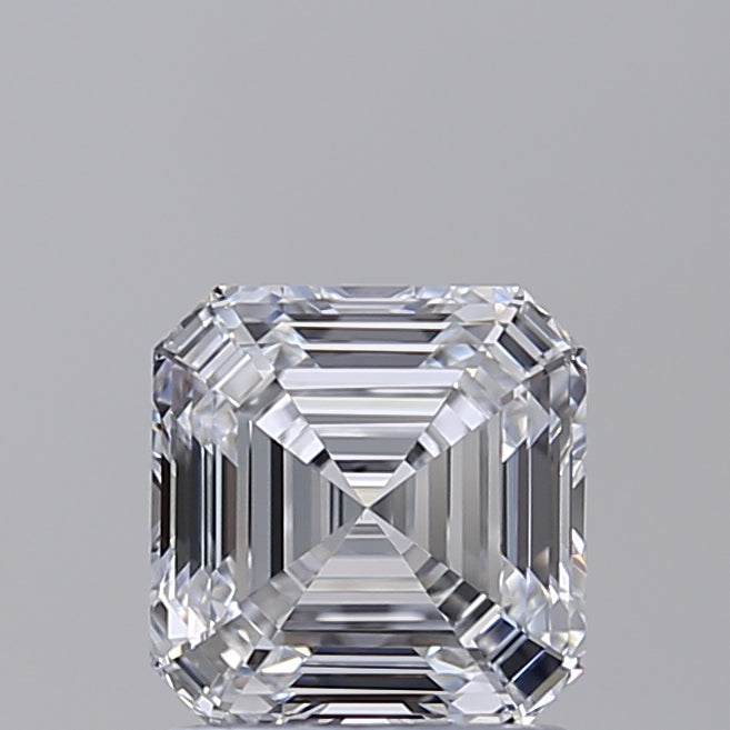IGI Certified 1.55 CT Square Emerald Cut Lab Grown Diamond, D Color, VS1 Clarity