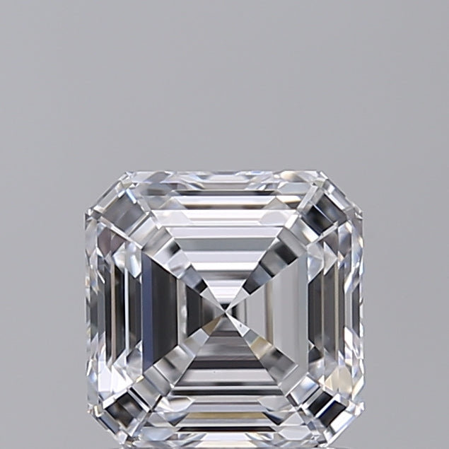 IGI Certified 1.55 CT Square Emerald Cut Lab Grown Diamond, D Color, VS1 Clarity