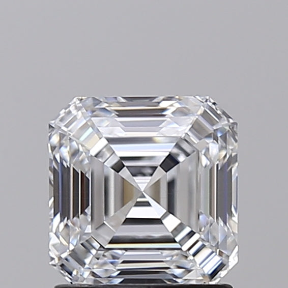 IGI Certified 1.55 CT Square Emerald Cut Lab Grown Diamond, D Color, VS1 Clarity