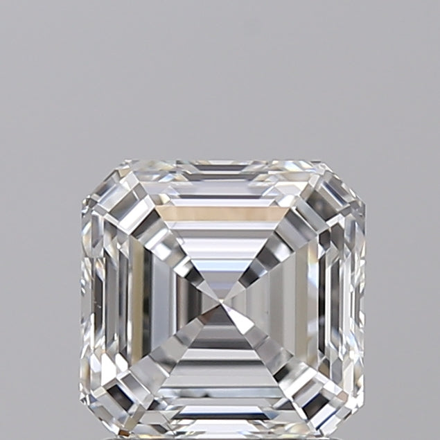 IGI Certified 1.55 CT Square Emerald Cut Lab Grown Diamond, E Color, VS2 Clarity