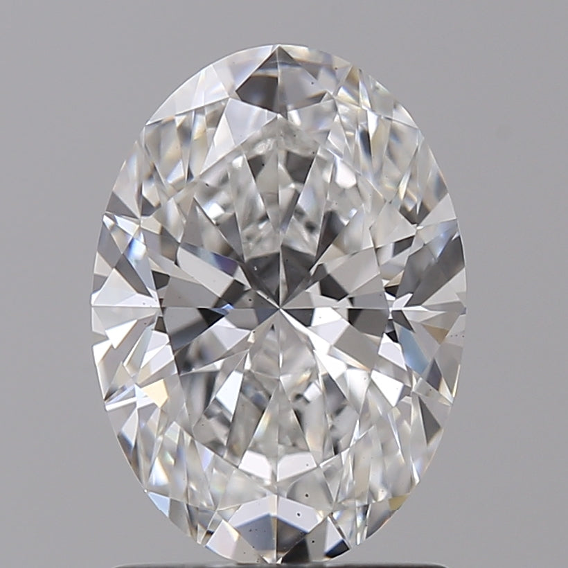 IGI Certified 1.55 Carat Oval Cut Lab-Grown Diamond