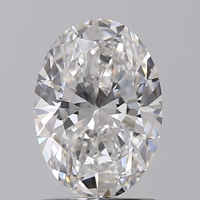 IGI Certified 1.55 Carat Oval Cut Lab-Grown Diamond