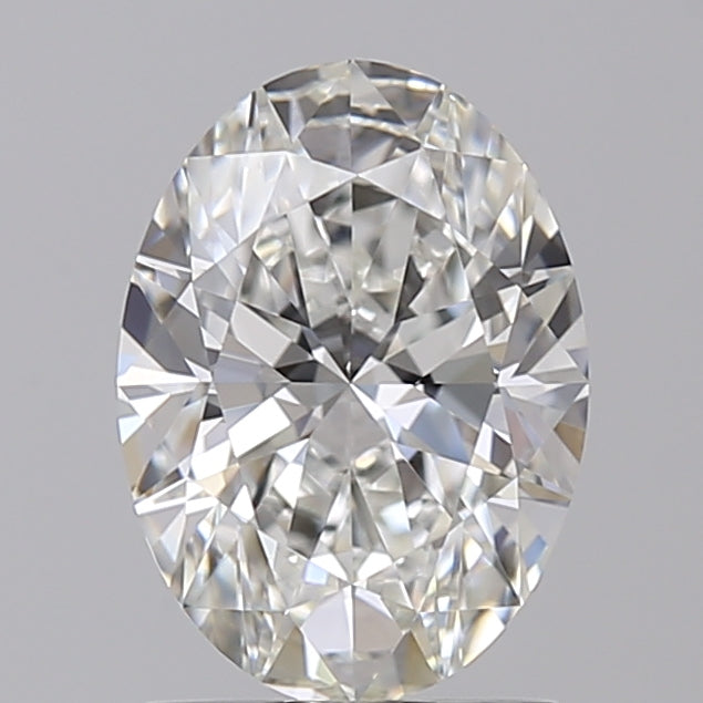 IGI Certified 1.55 Carat Oval Cut Lab-Grown Diamond