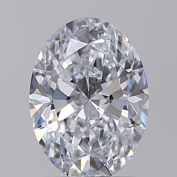 IGI Certified 1.56 CT Oval Cut Lab-Grown Diamond - VVS2 Clarity, E Color