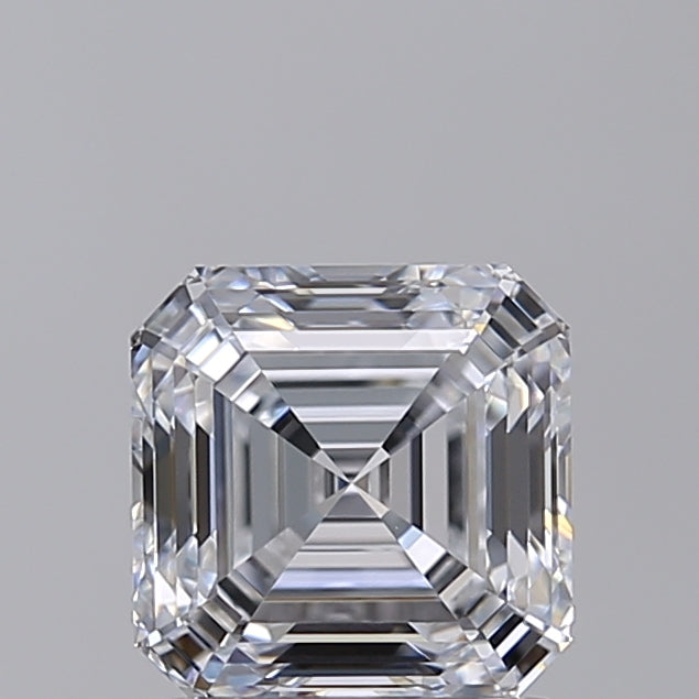 IGI Certified 1.56 CT Square Emerald Cut HPHT Lab-Grown Diamond