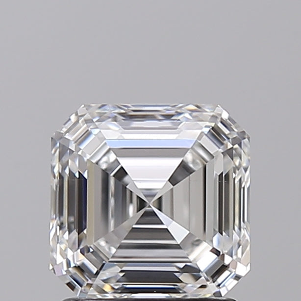 IGI Certified 1.56 CT Square Emerald Cut Lab Grown Diamond, E Color, VS2 Clarity