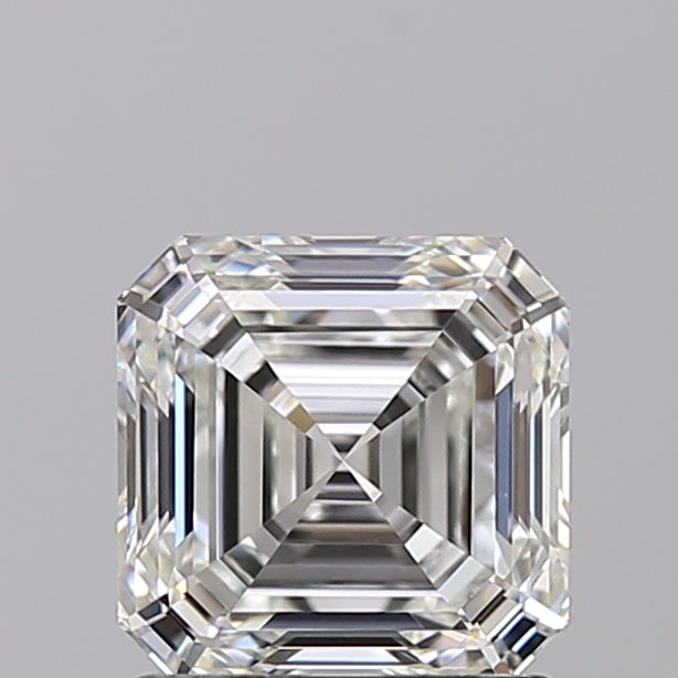 IGI Certified 1.57 CT Lab-Grown Square Emerald Cut Diamond